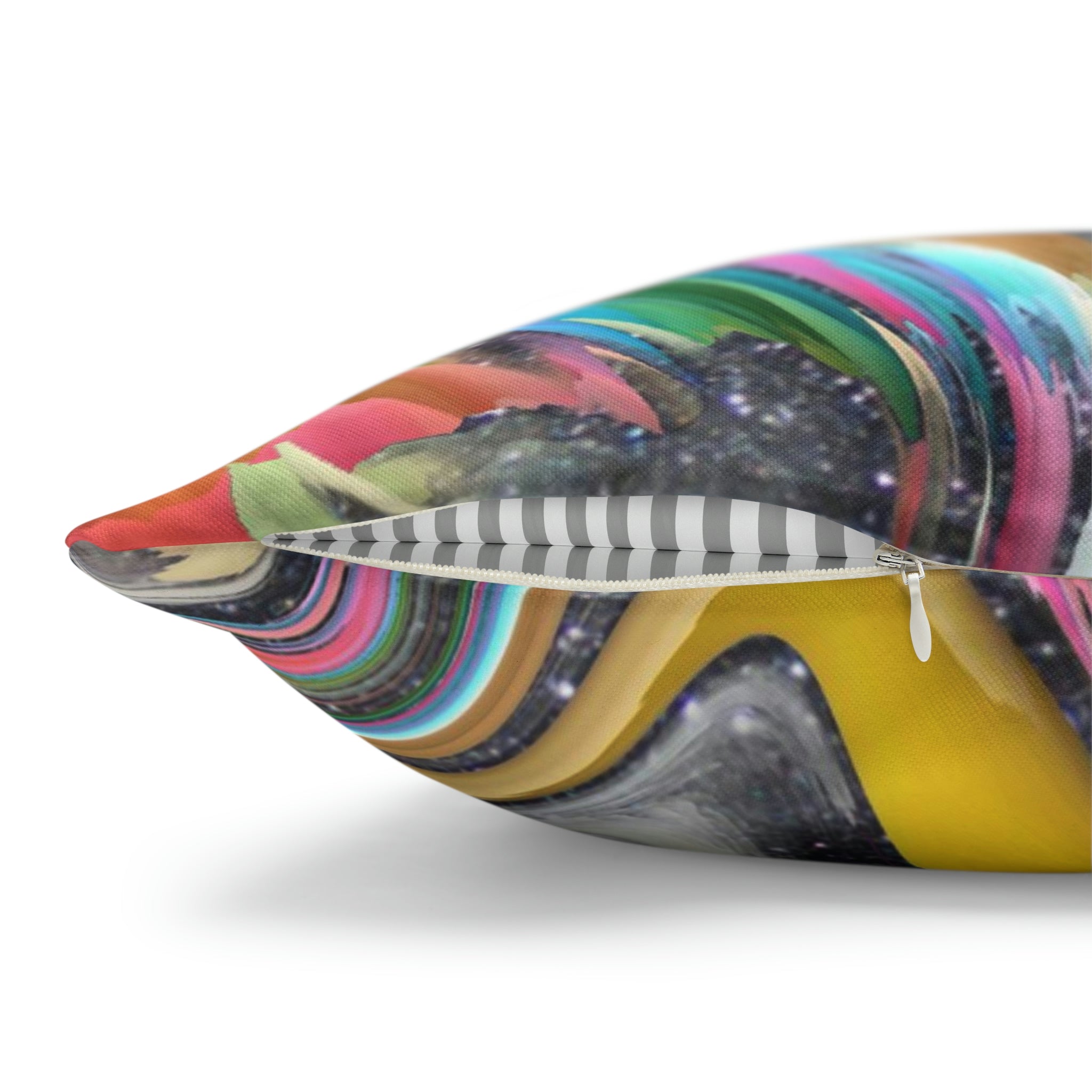 Abstract Pillow Cover | Funky Colorful