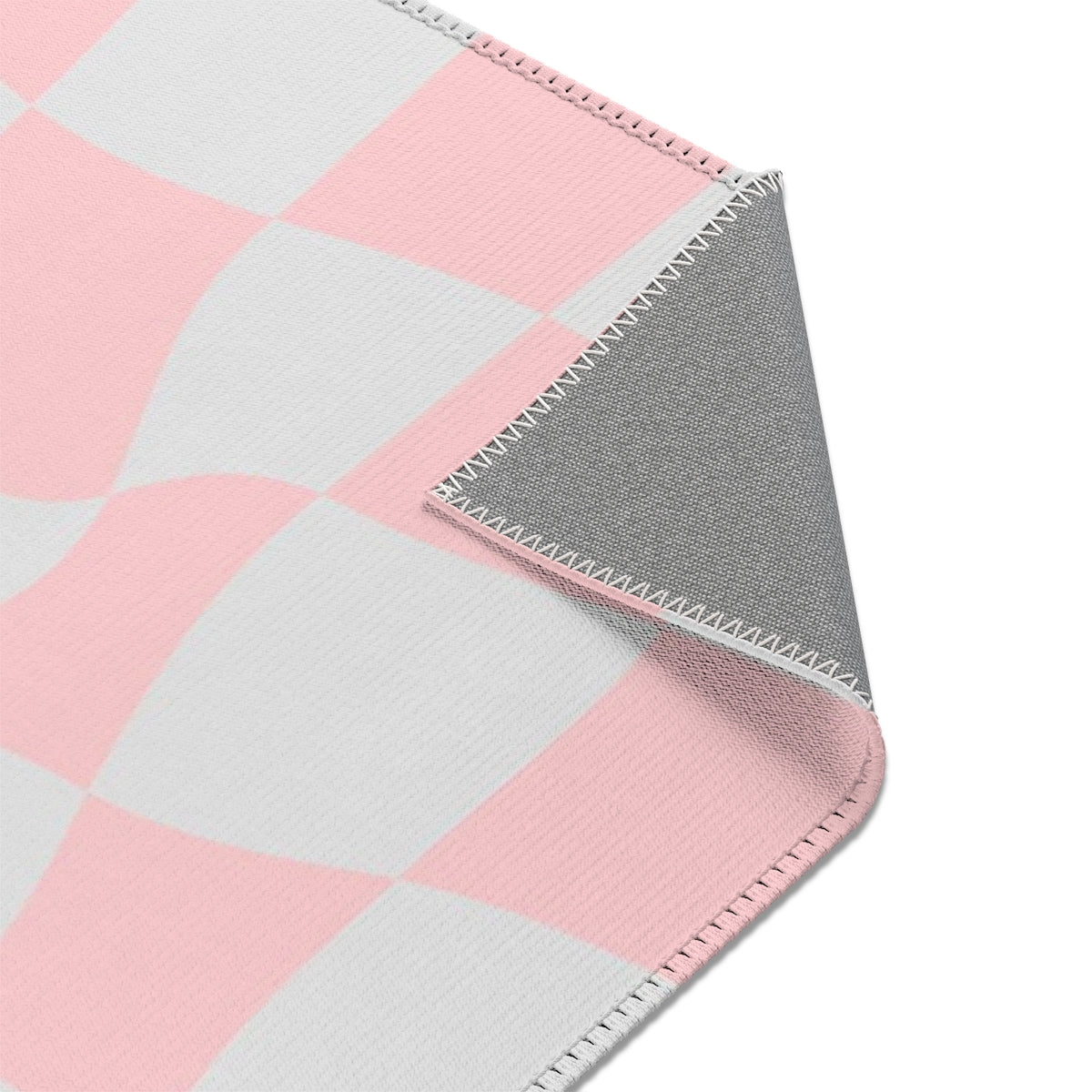Checkered Area Rug | Pastel Retro Preppy