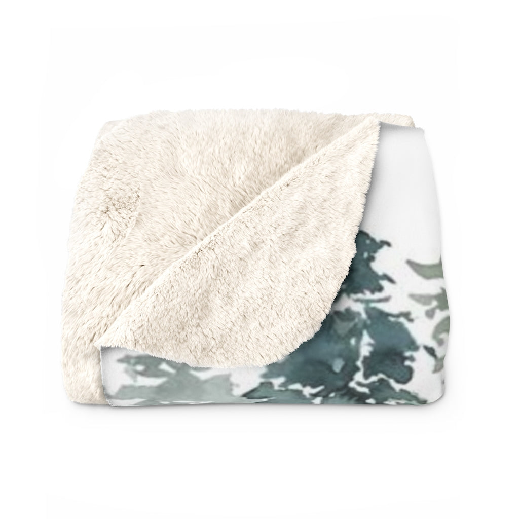 Evergreen Comfy Blanket | Spruce Trees Nature