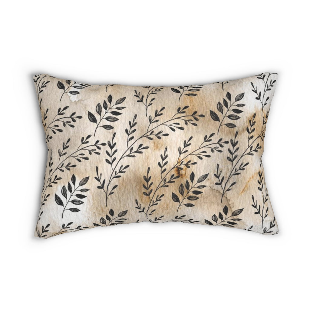 modern throw lumbar pillow with insert