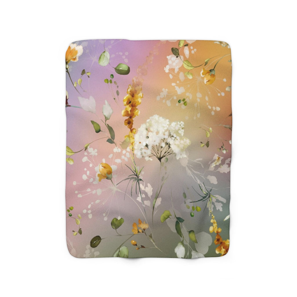 modern abstract cozy blanket