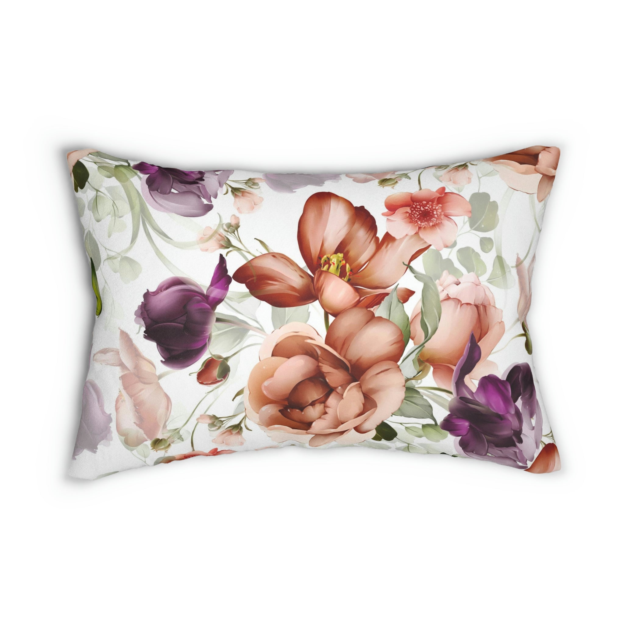 modern throw lumbar pillow with insert