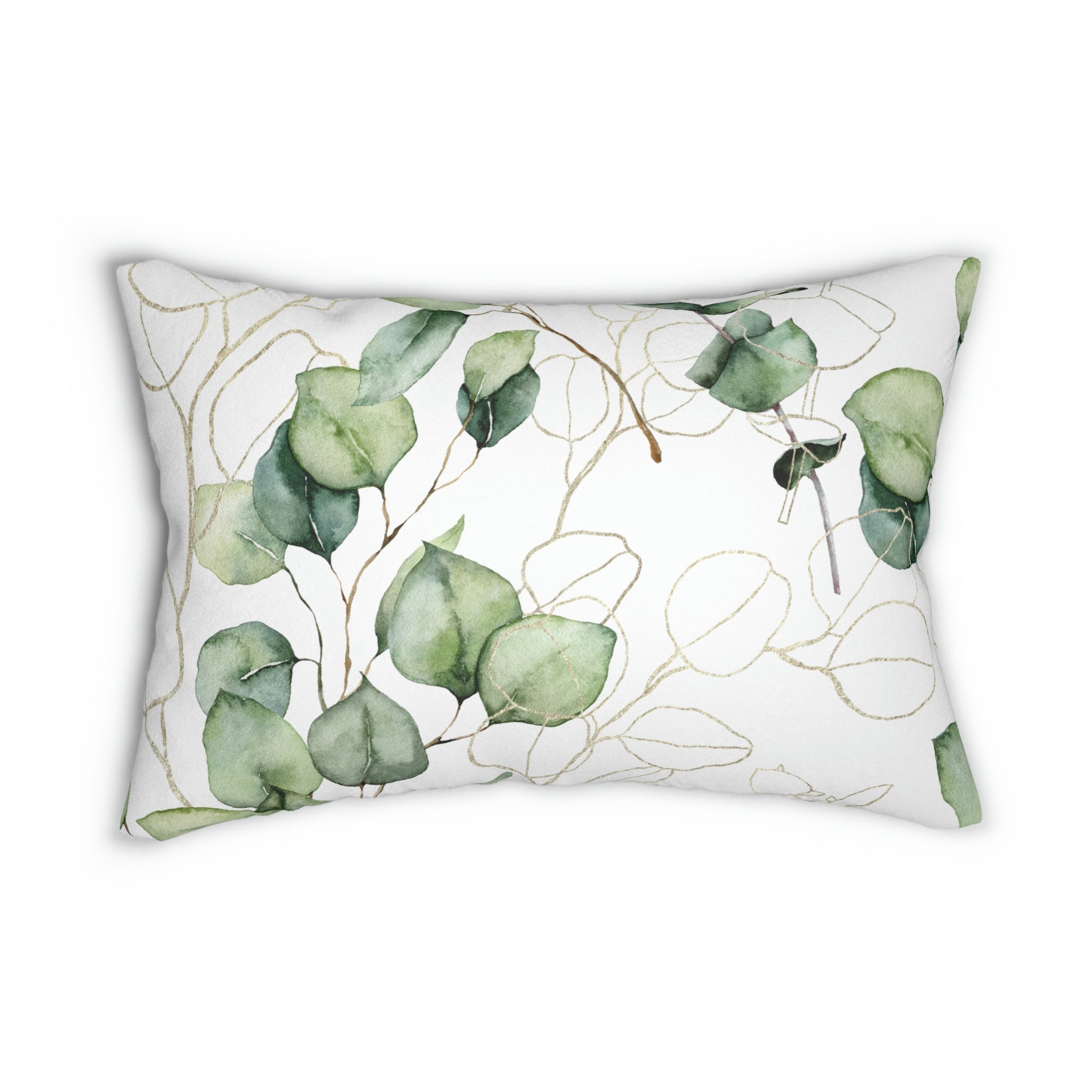 Lumbar rectangle throw pillow