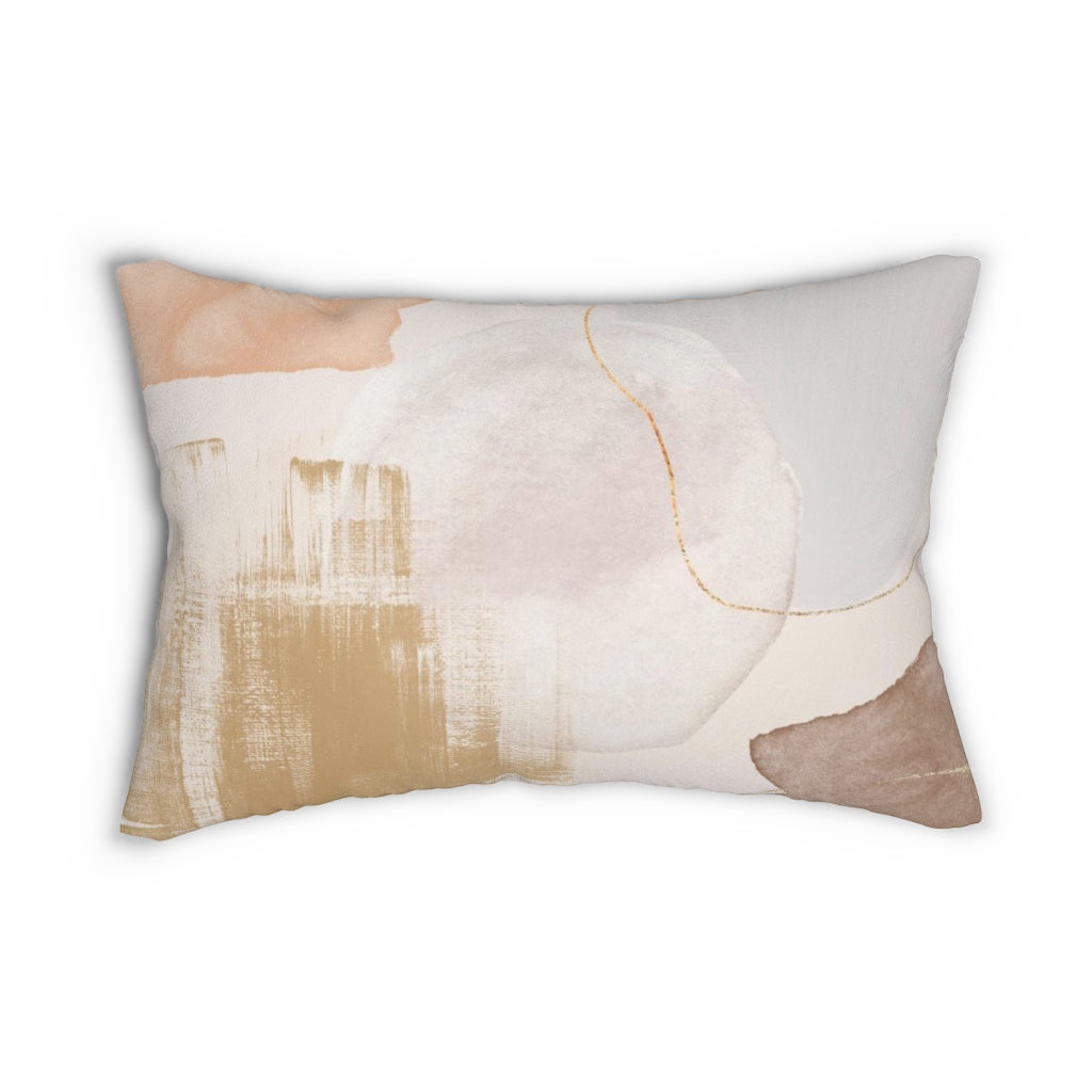 Lumbar rectangle throw pillow