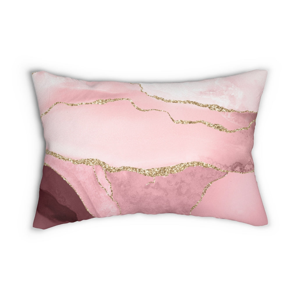 Lumbar rectangle throw pillow