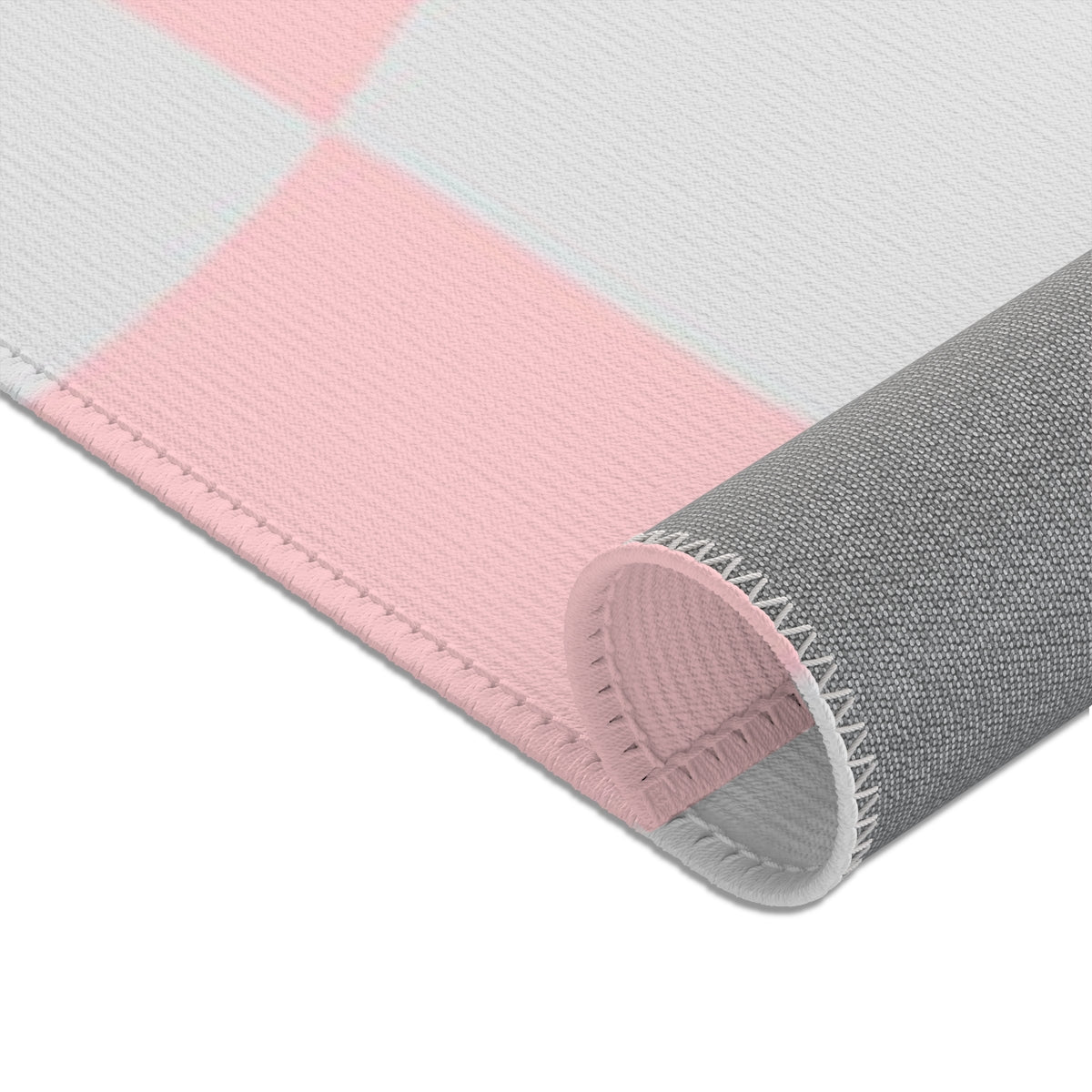 Checkered Area Rug | Pastel Retro Preppy