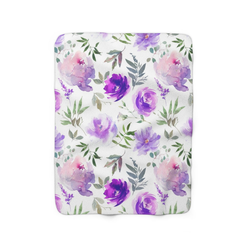 modern abstract cozy blanket