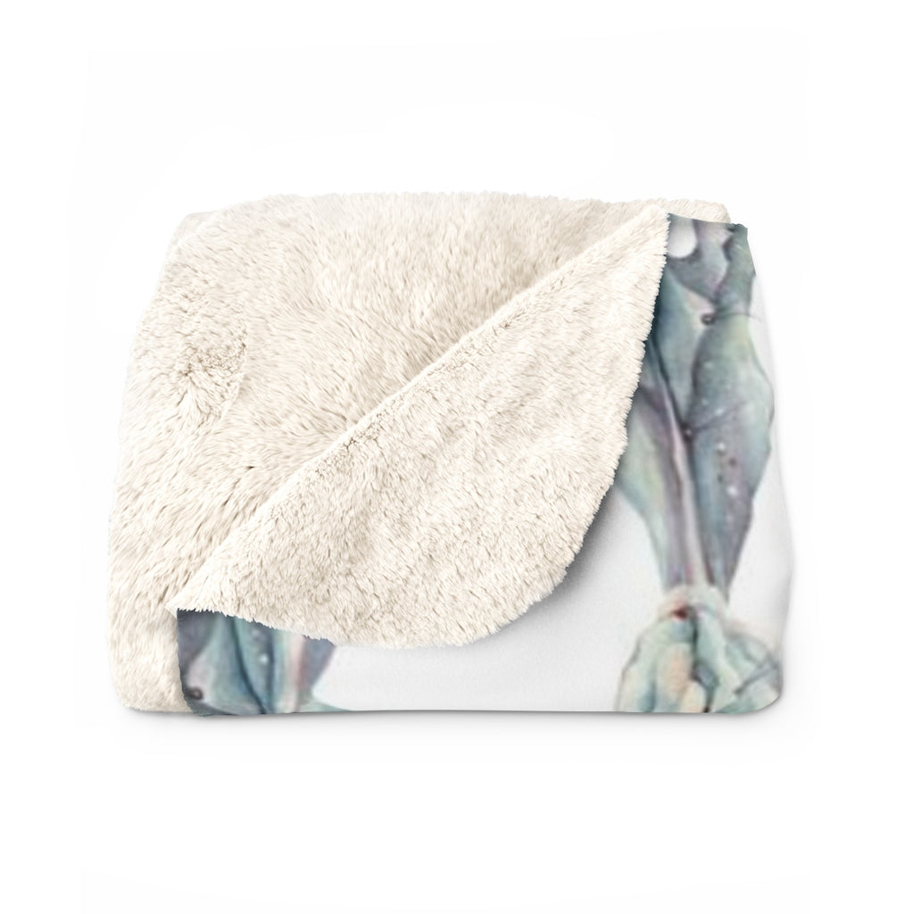 Floral Comfy Blanket | Succulent Cactus Flower