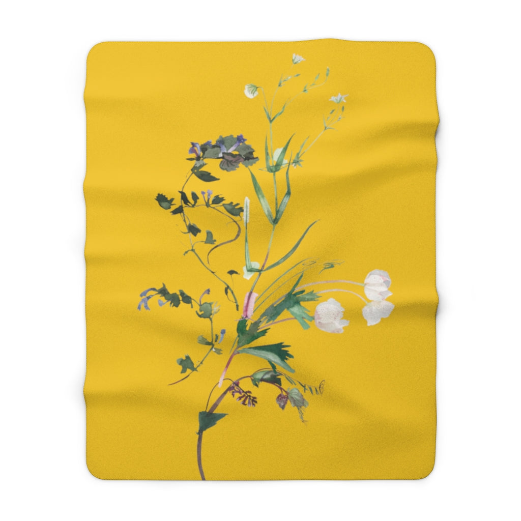 sherpa fleece throw blanket