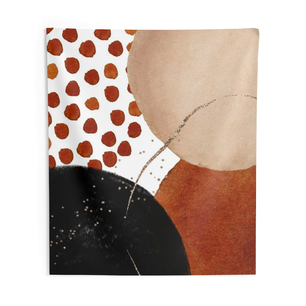Abstract Tapestry | Yellow Rust Black Gold