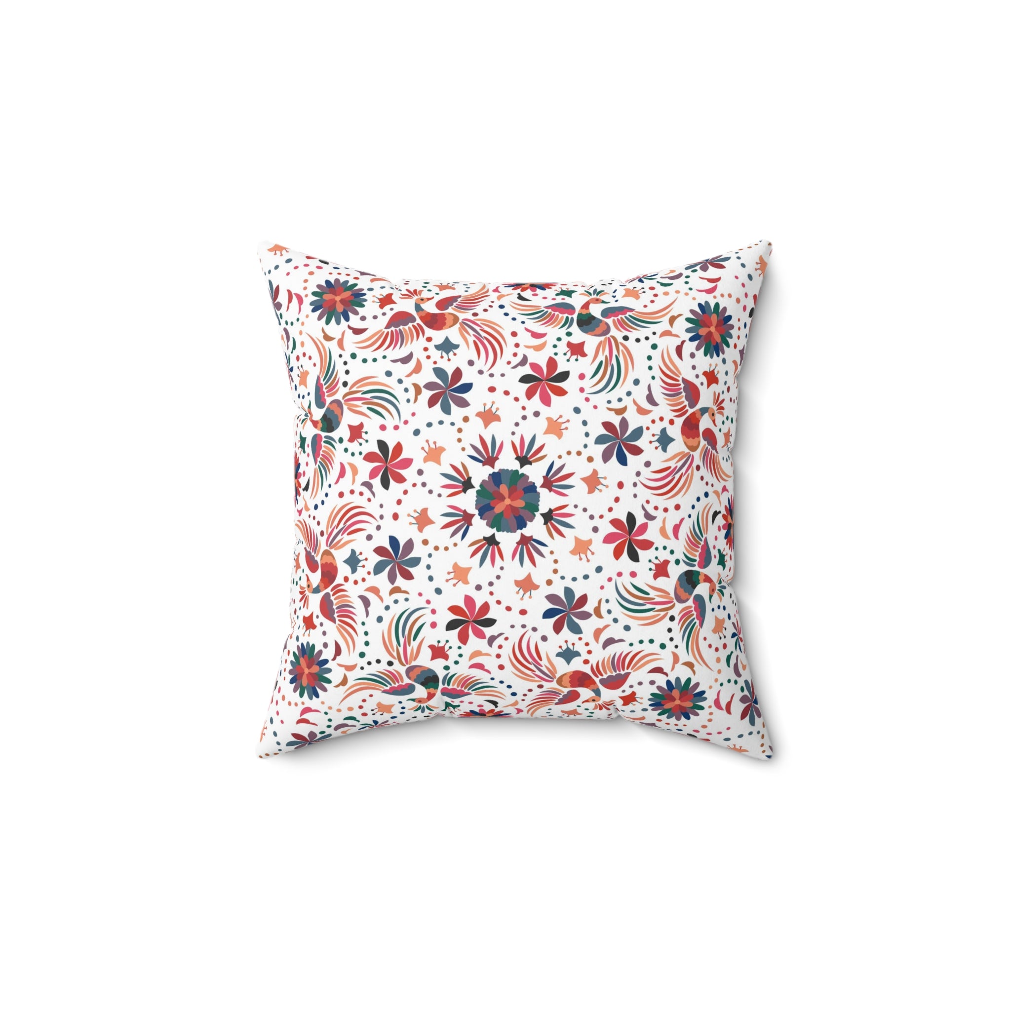 Folklore Pillow Cover | Red White Phoenix