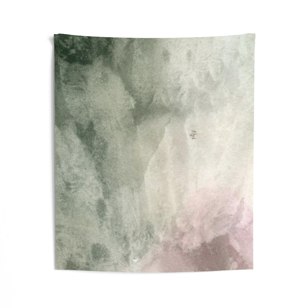 Abstract Tapestry | Green Purple Ombre