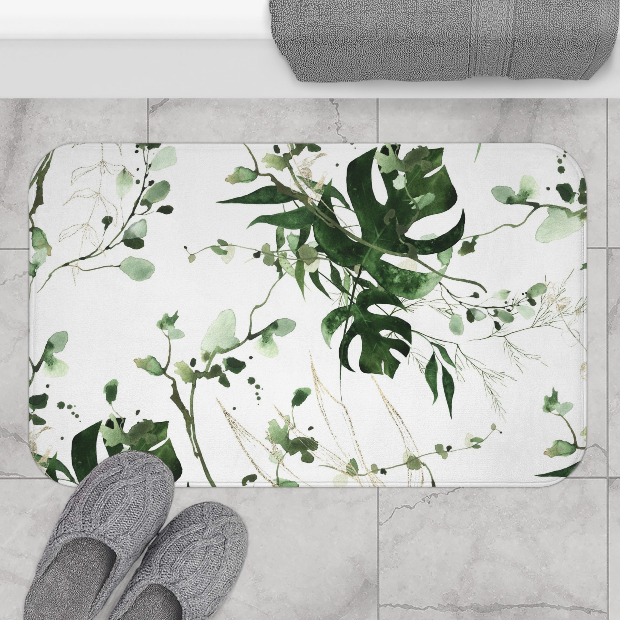 bathroom rug