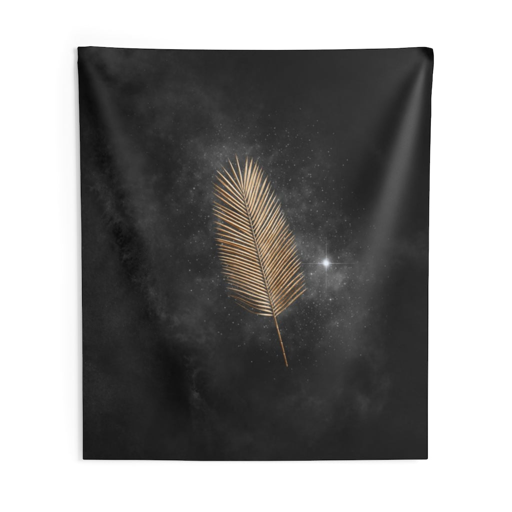 Mystical Tapestry | Black Celestial Feather
