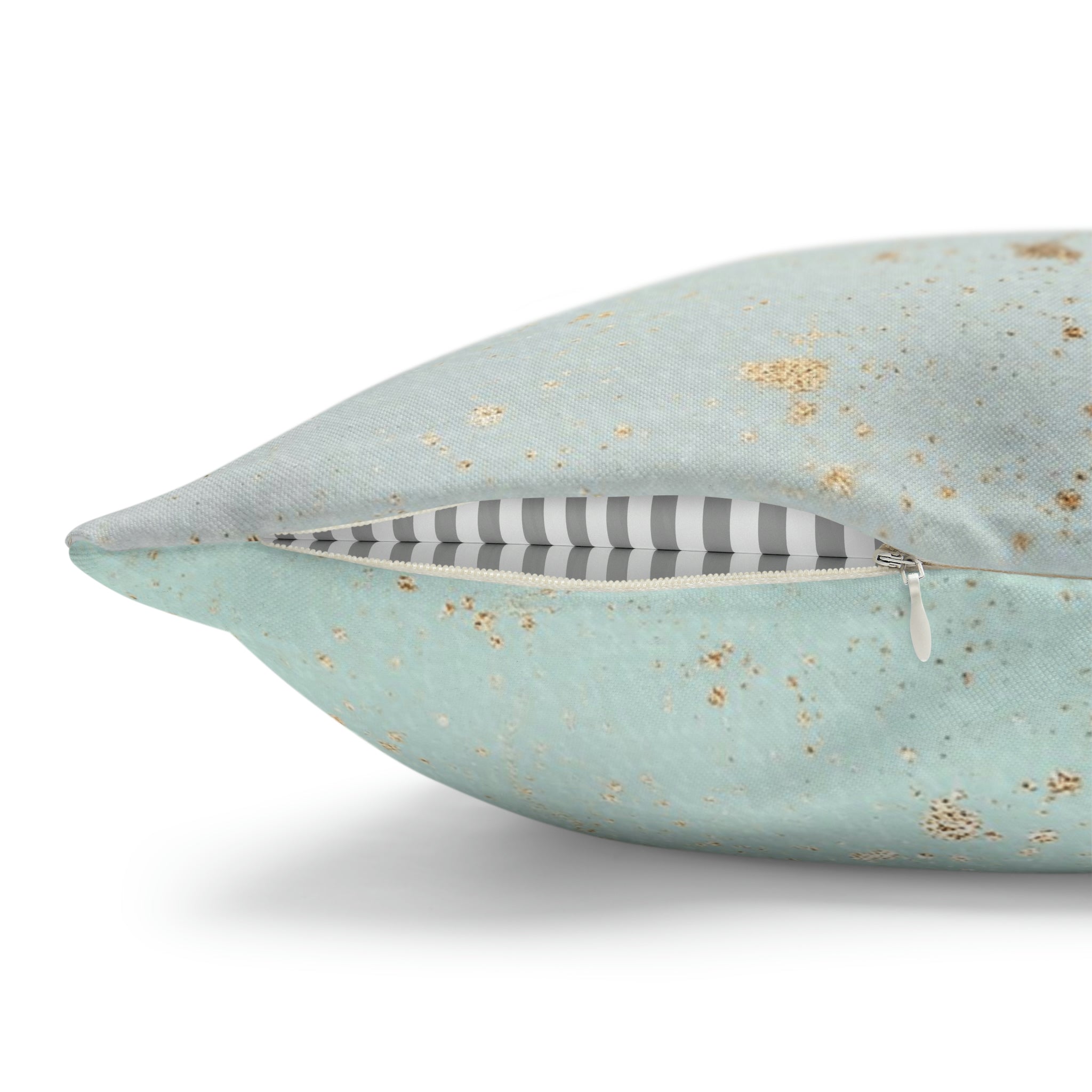 Abstract Pillow Cover | Mint Green Blue Beige