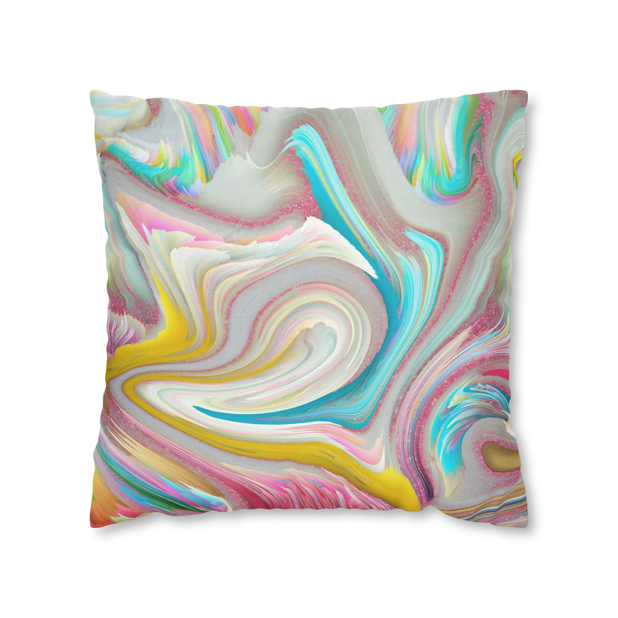 Abstract Pillow Cover | Funky Colorful