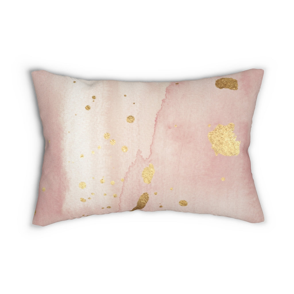 Lumbar rectangle throw pillow