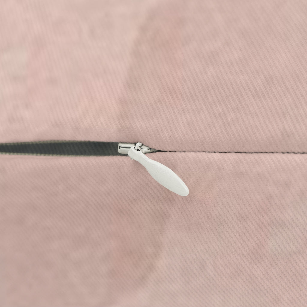 Abstract Boho Lumbar Pillow | Blush Pink Beige