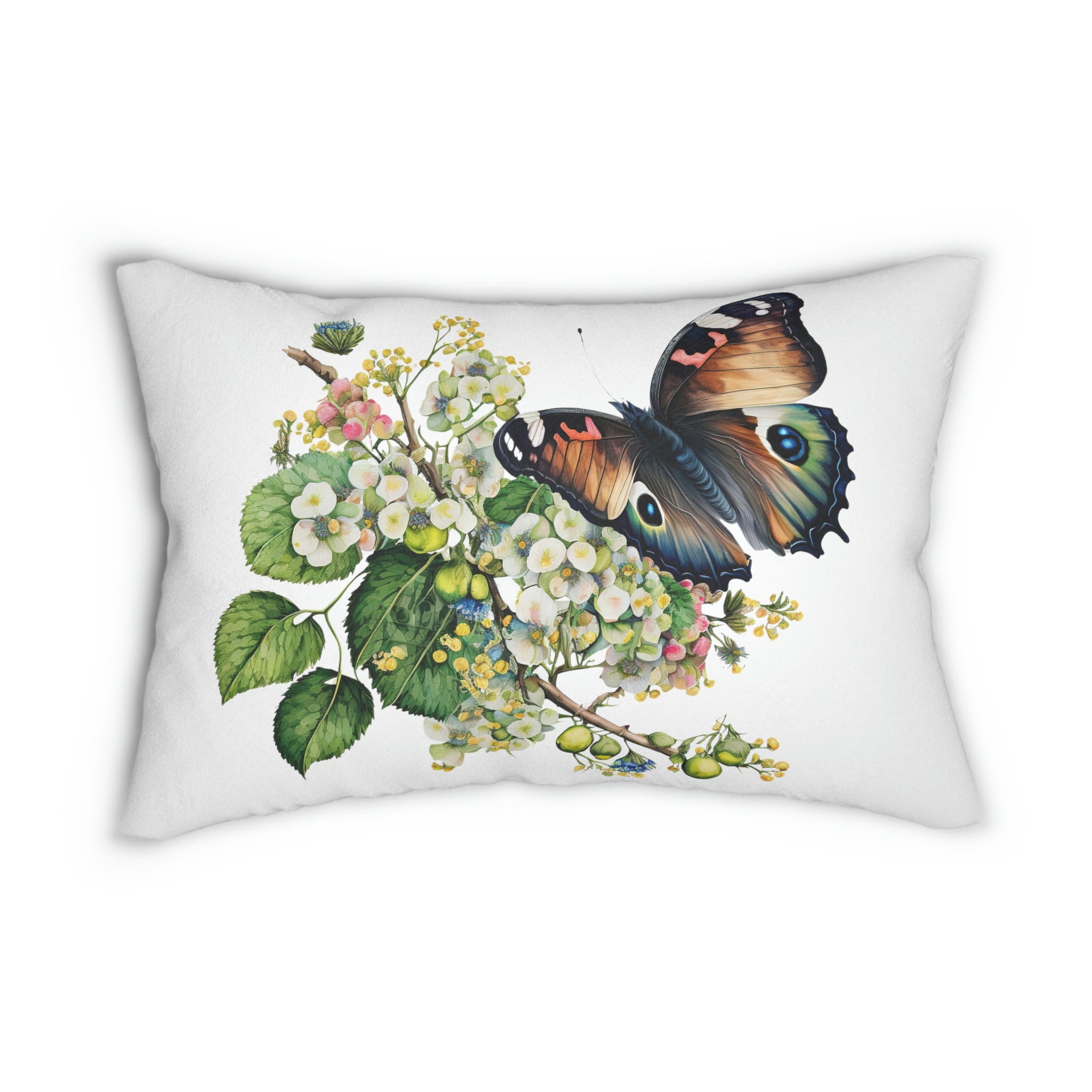 modern throw lumbar pillow with insert