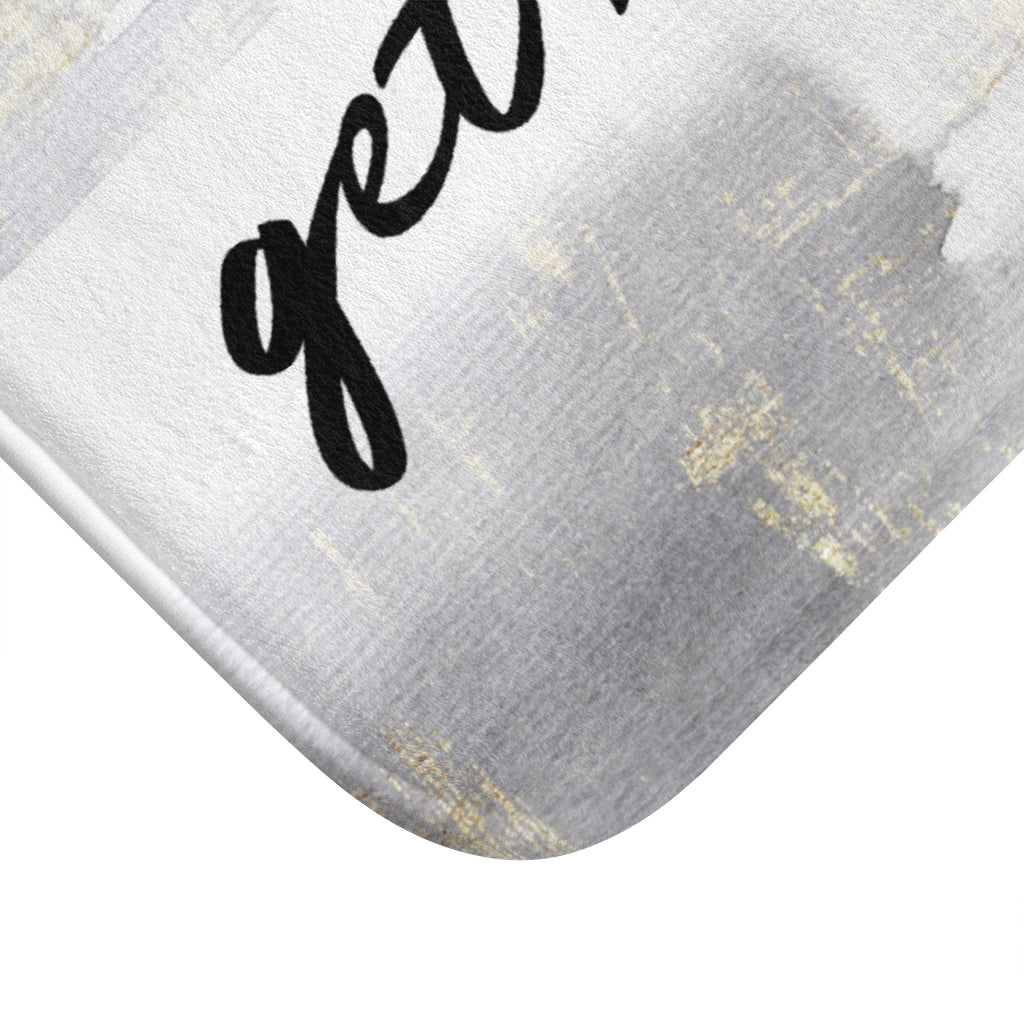 Ombre Get Naked Bath Mat | With Saying...