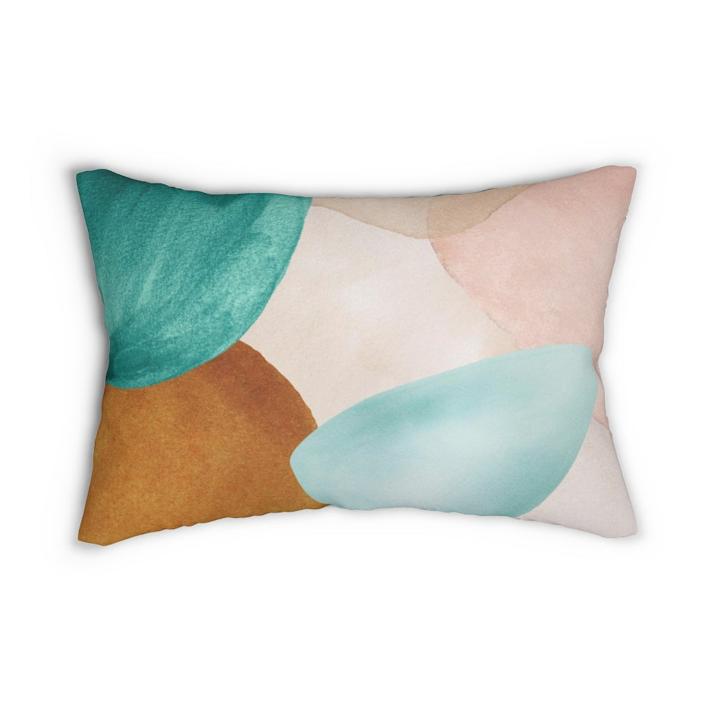 Lumbar rectangle throw pillow