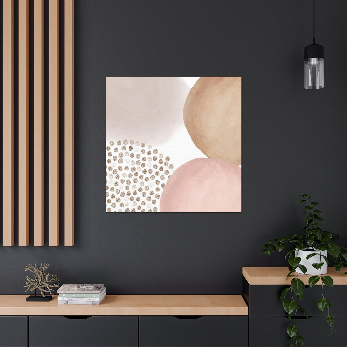Abstract Wall Canvas Print | Pastel Dream