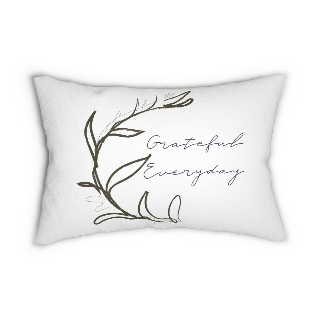 modern throw lumbar pillow with insert