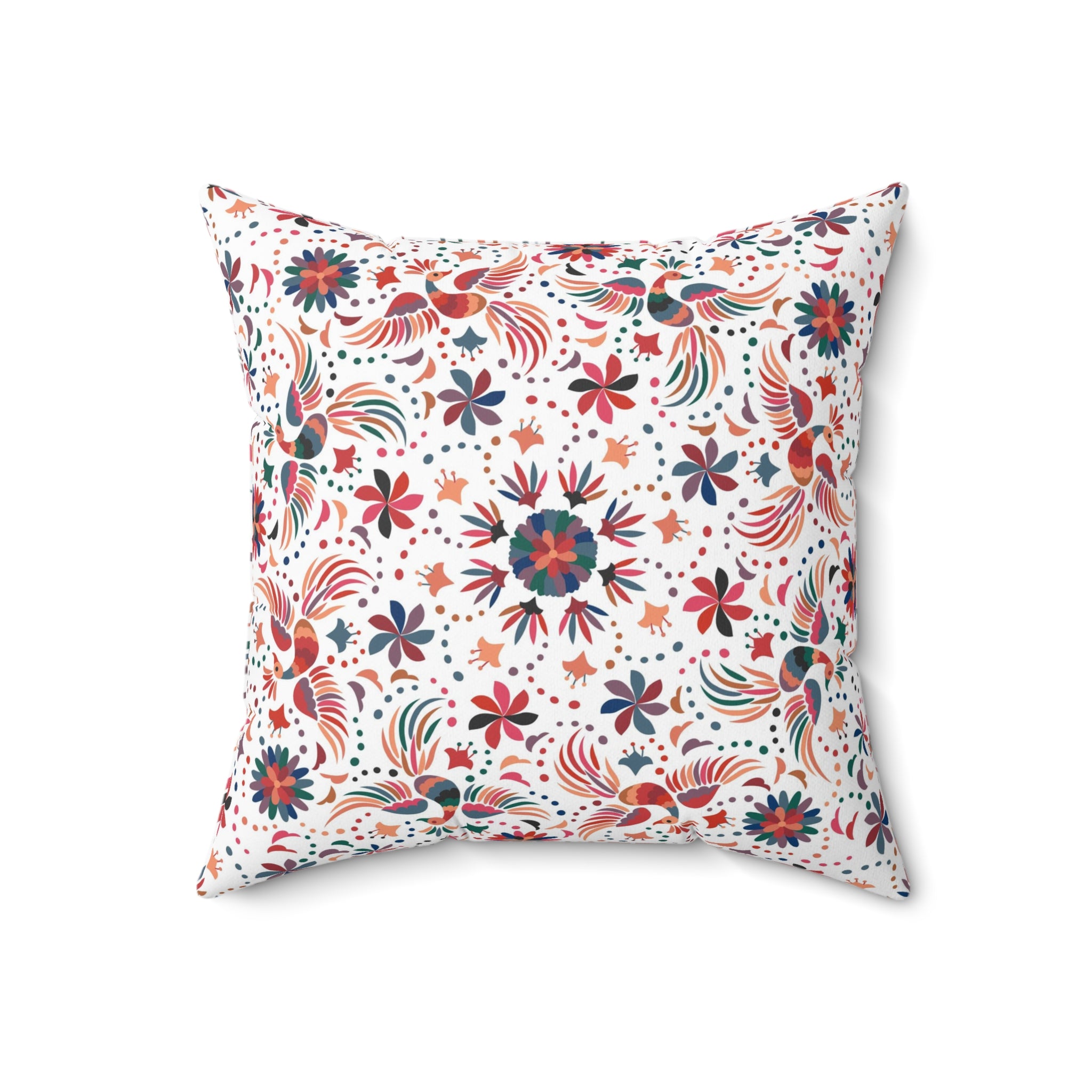 Folklore Pillow Cover | Red White Phoenix