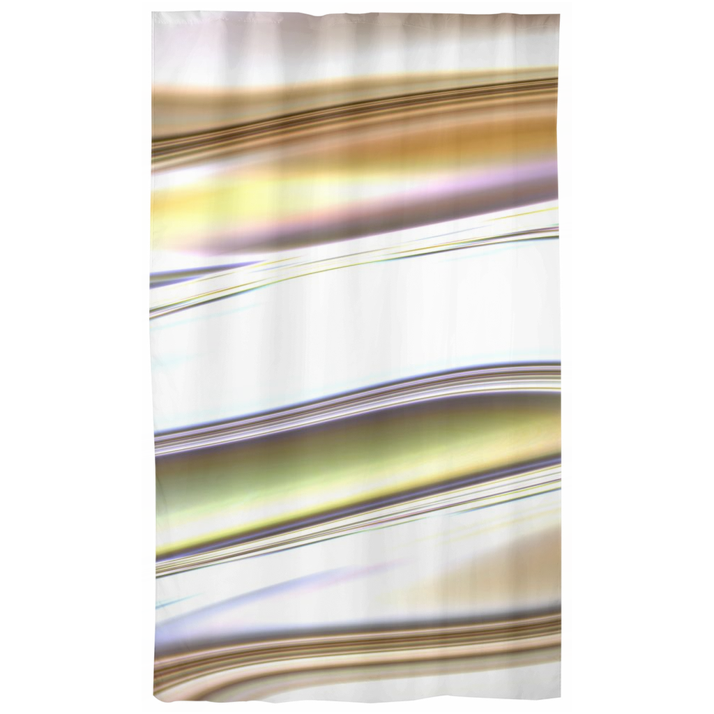 Abstract Window Curtains | Holographic Inspired