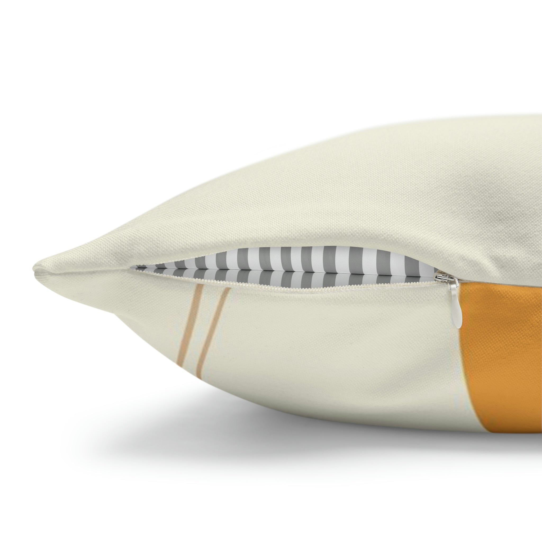 Abstract Pillow Cover | Cream Geometric