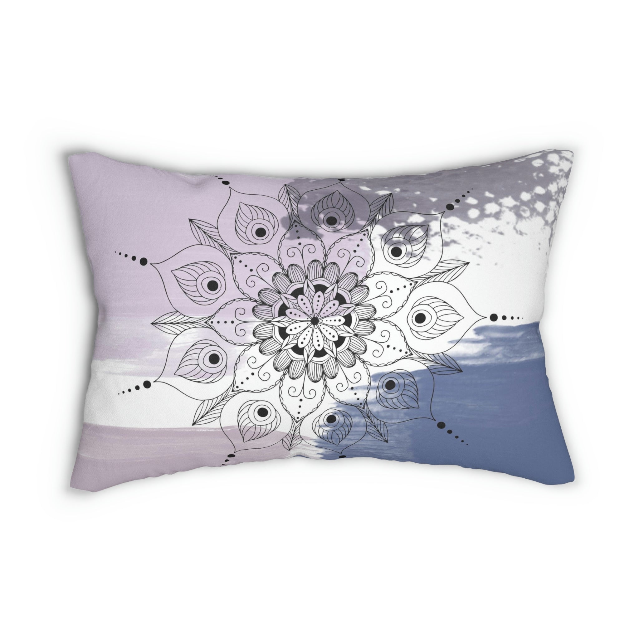 modern throw lumbar pillow with insert