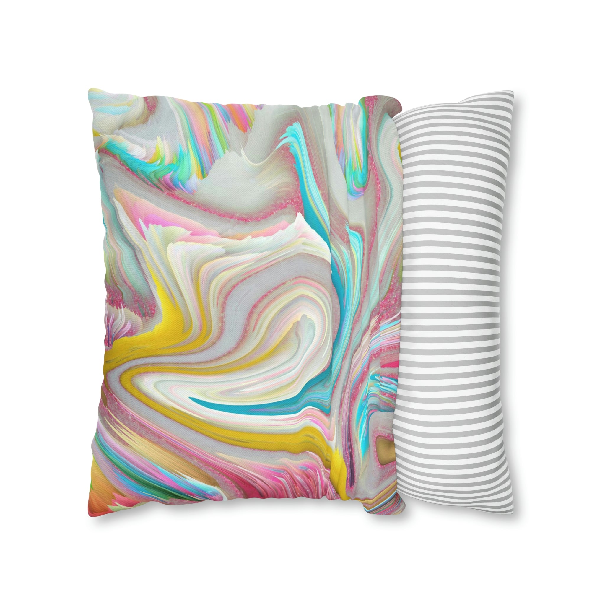 Abstract Pillow Cover | Funky Colorful