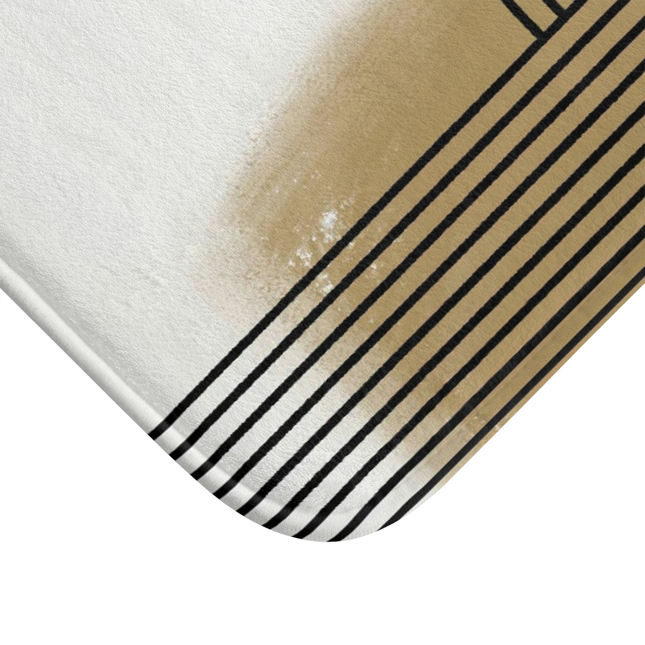 Boho Abstract Bath, Kitchen Mat | Mid-Century Minimalist