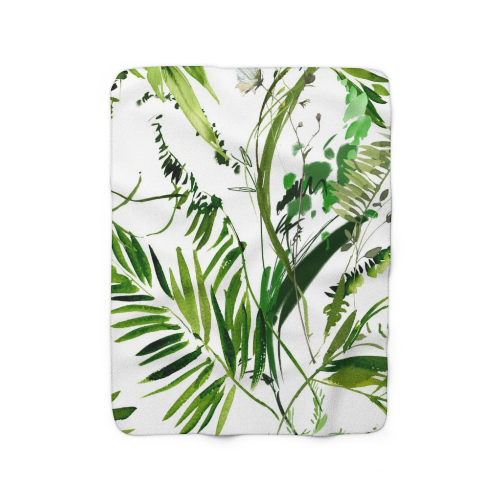 modern abstract cozy blanket