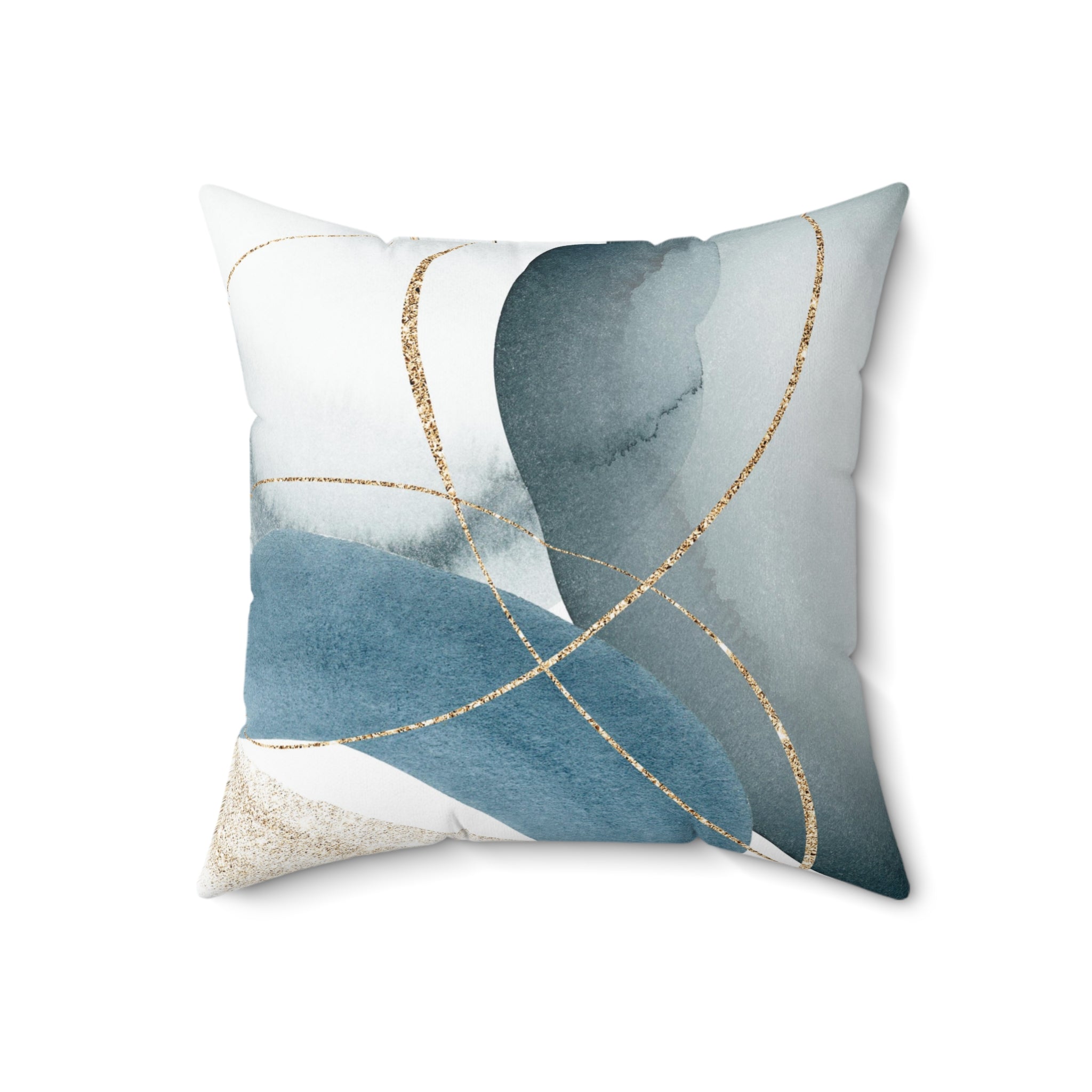 Abstract Pillow Cover | Blue Ombre