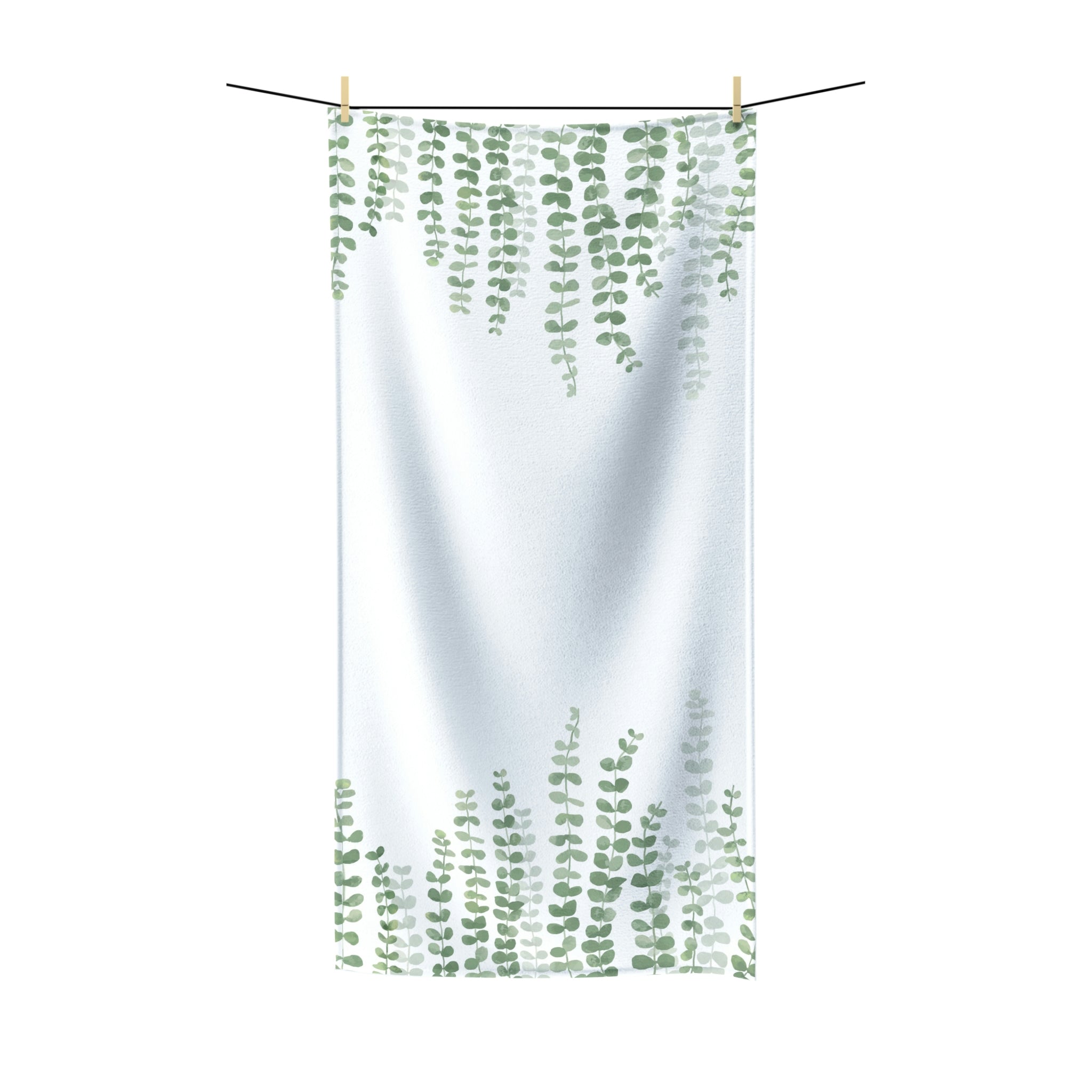 Sage Green Eucalyptus Bath Towel