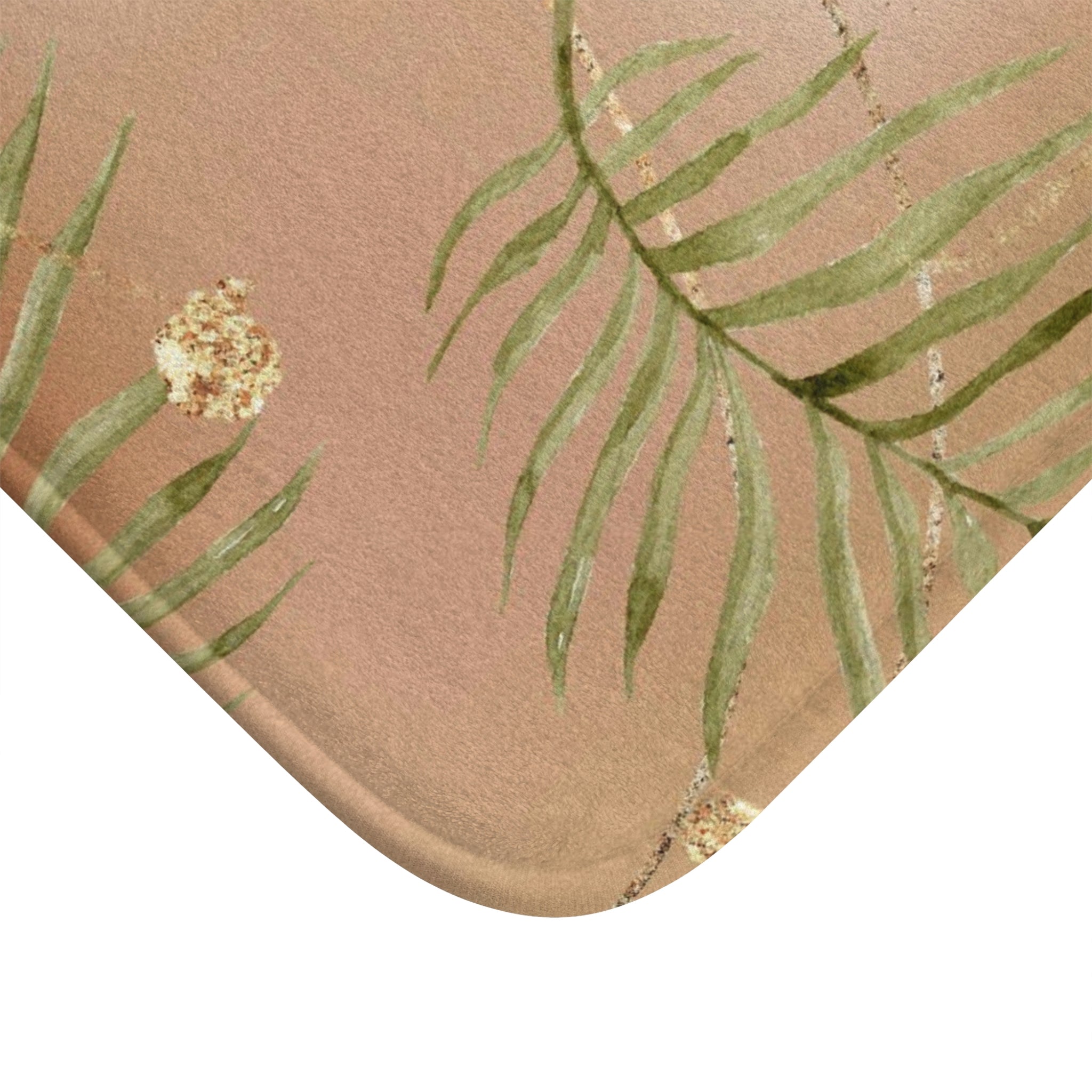 Beige Ombre Bath Mat in a styled bathroom