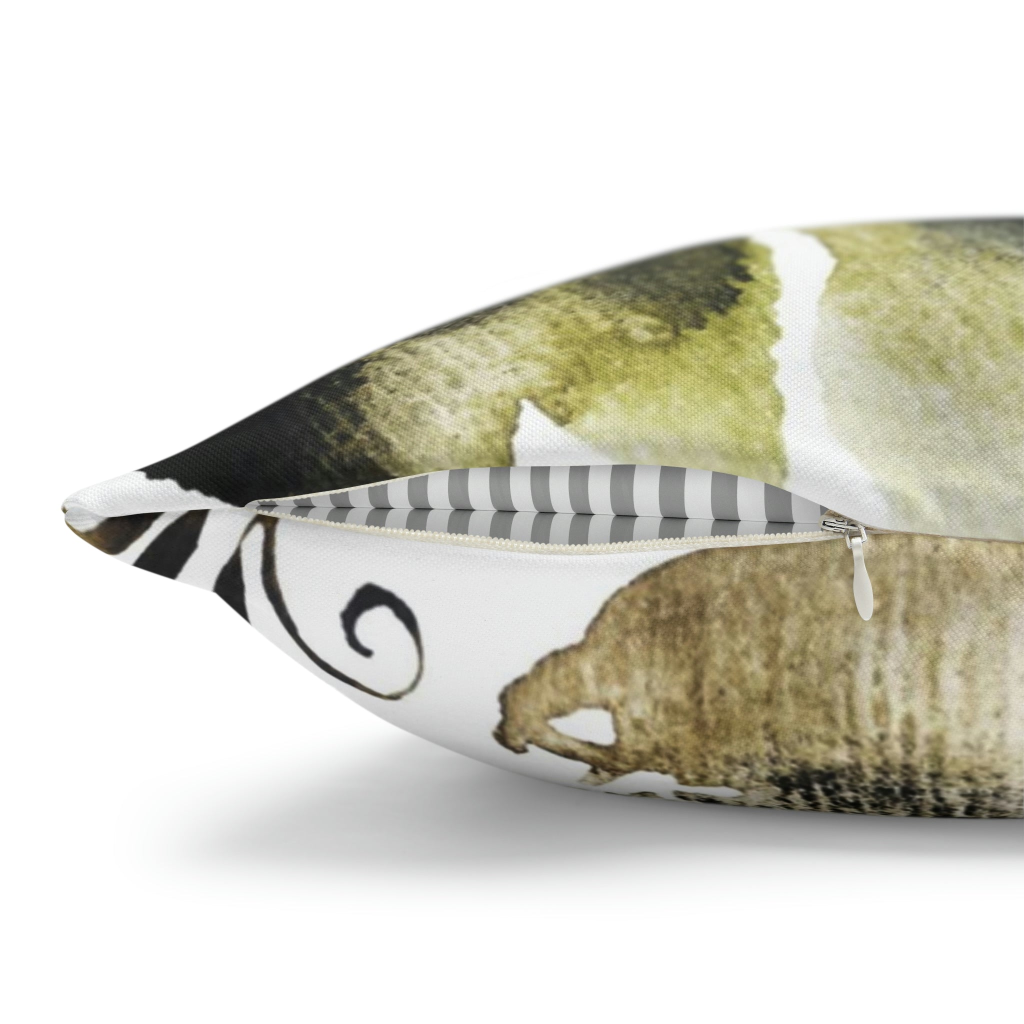 Floral Pillow Cover | Sage Green Abstract Botanical