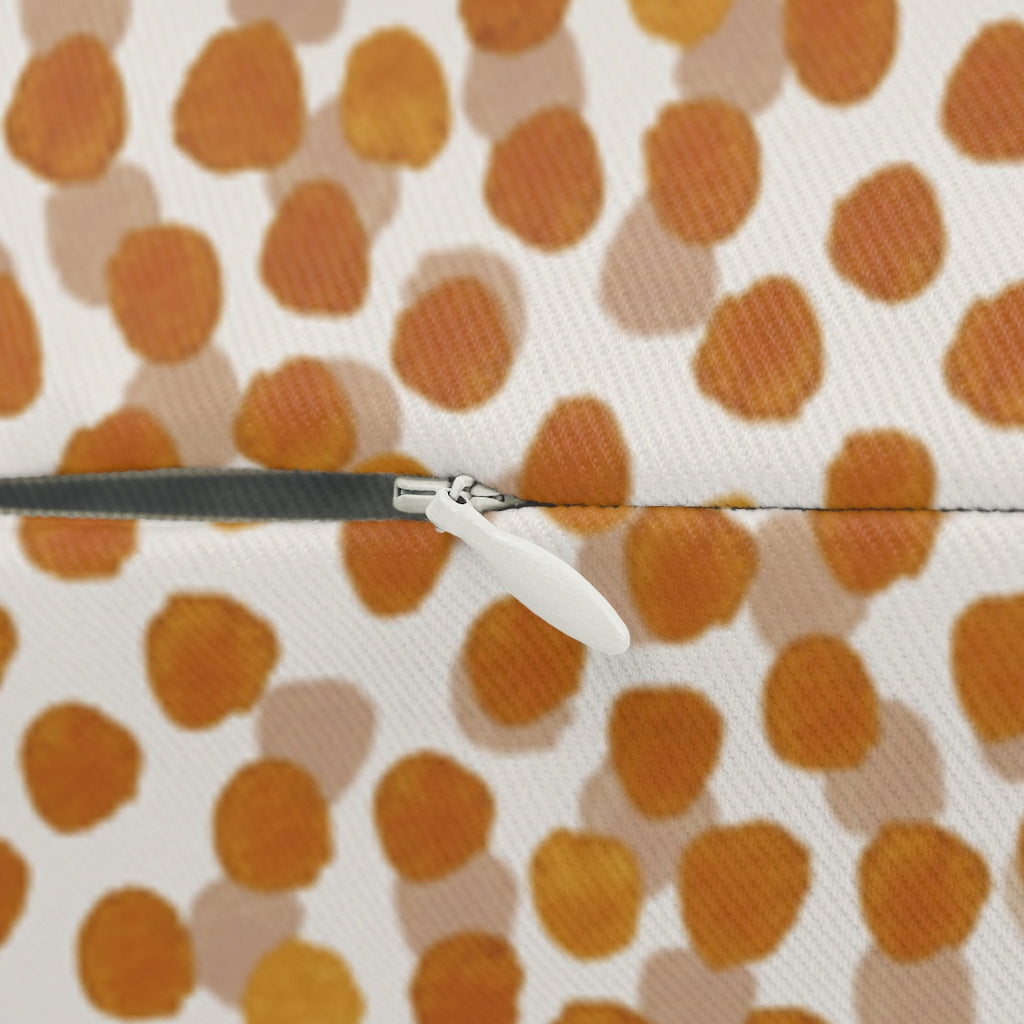 Abstract Boho Lumbar Pillow | Beige Navy Blush Pink