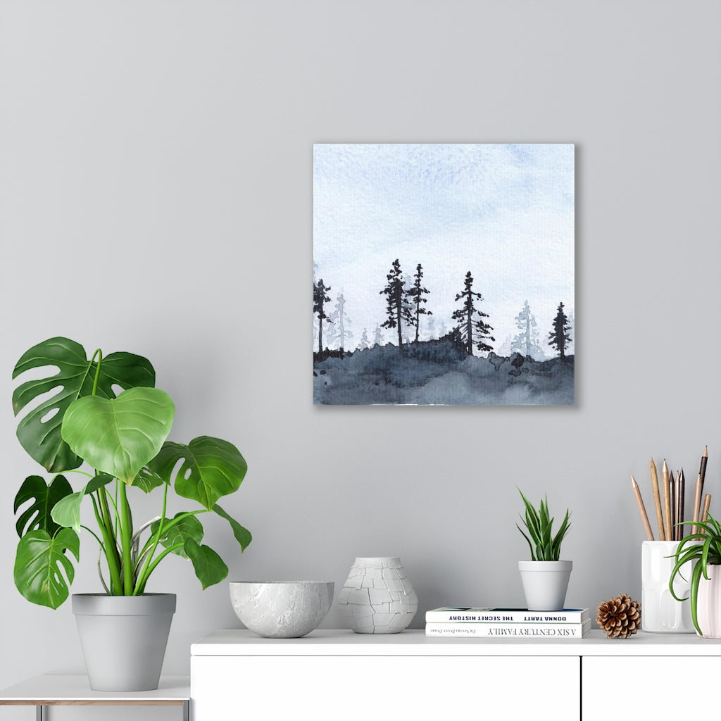 Nature Wall Canvas Art | Winter Woodlands