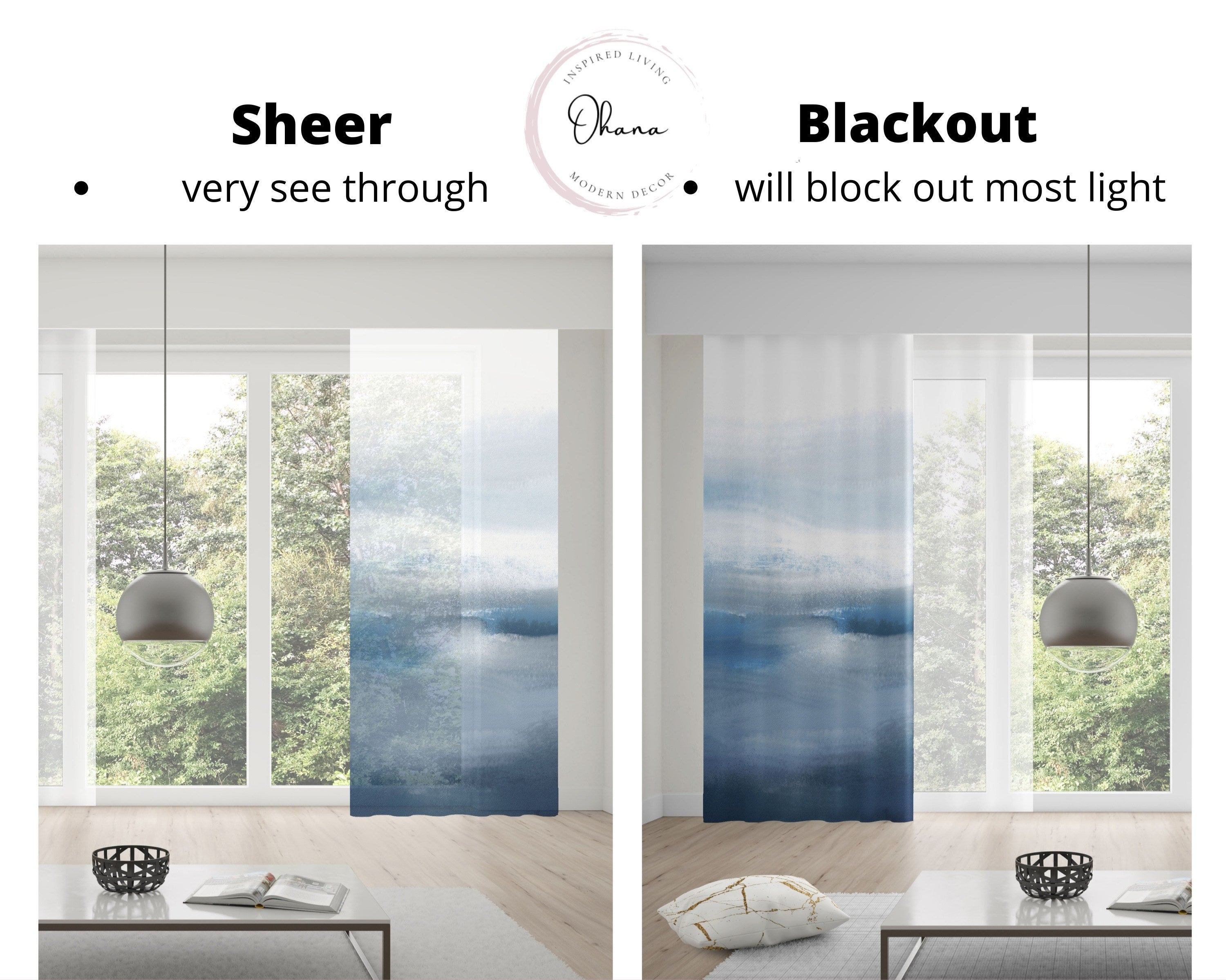 Marble Window Curtains | Grey Slate