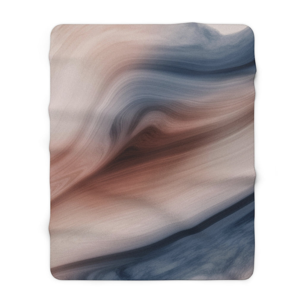 sherpa fleece throw blanket