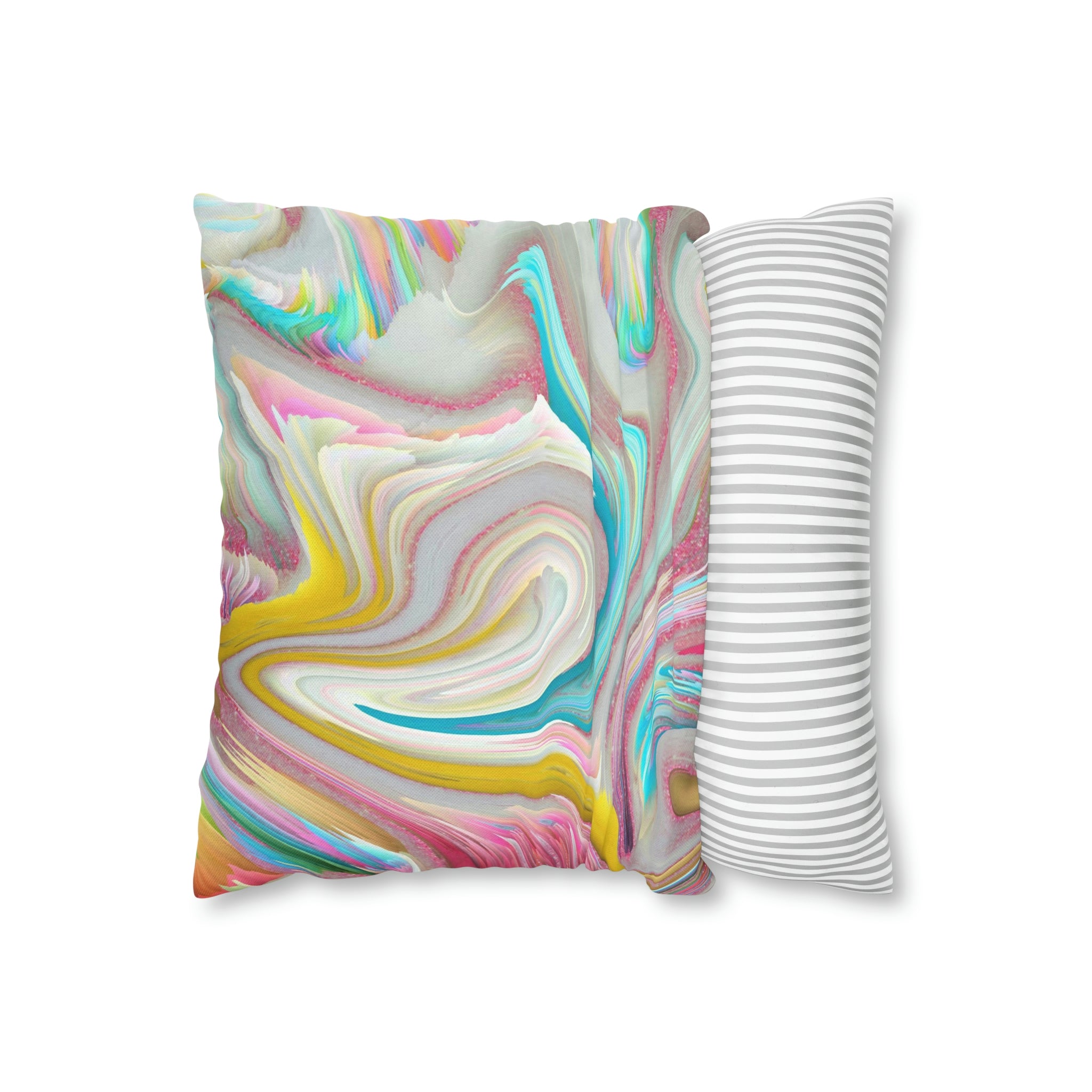 Abstract Pillow Cover | Funky Colorful
