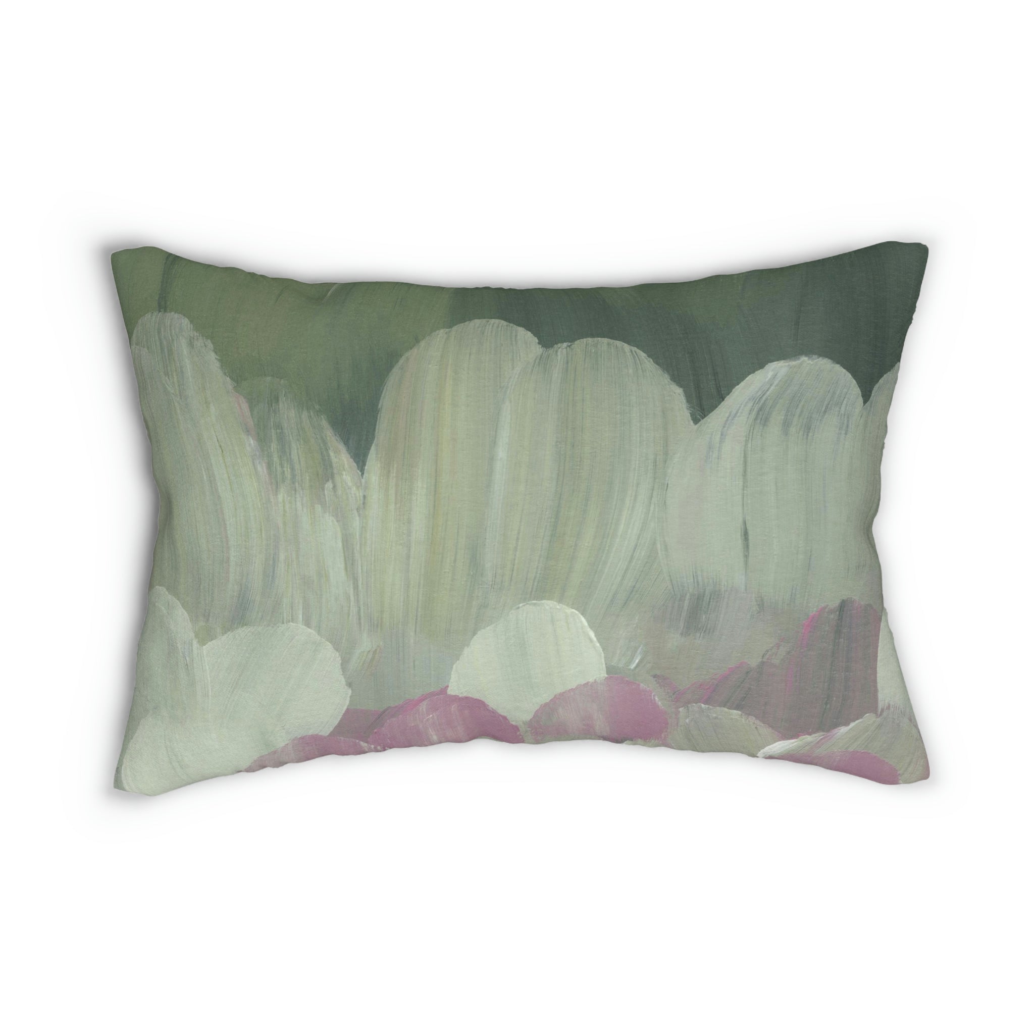 Lumbar rectangle throw pillow