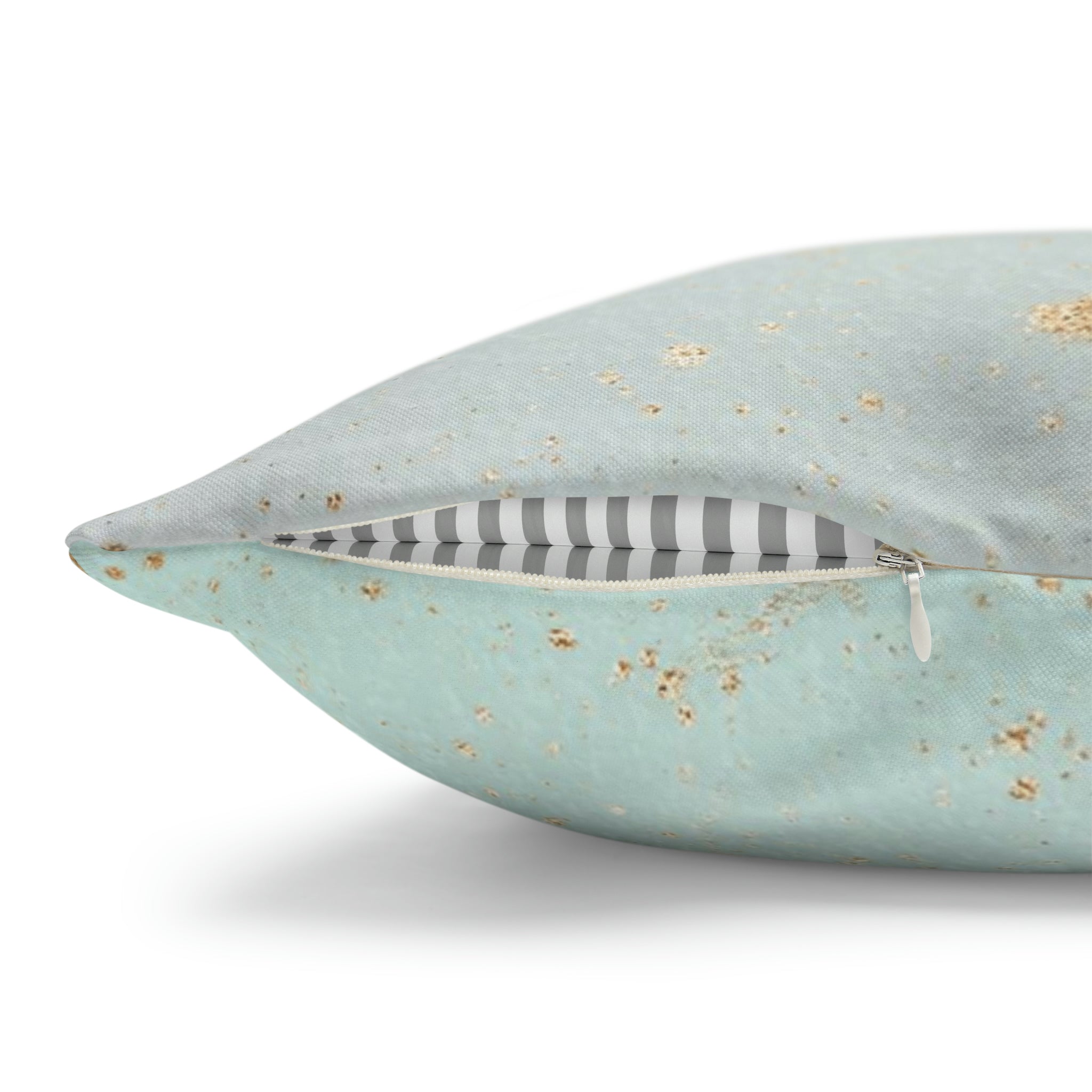 Abstract Pillow Cover | Mint Green Blue Beige