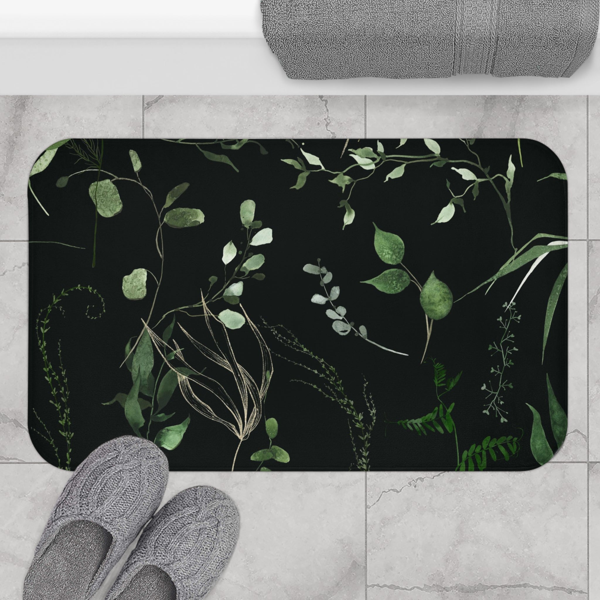 bathroom rug