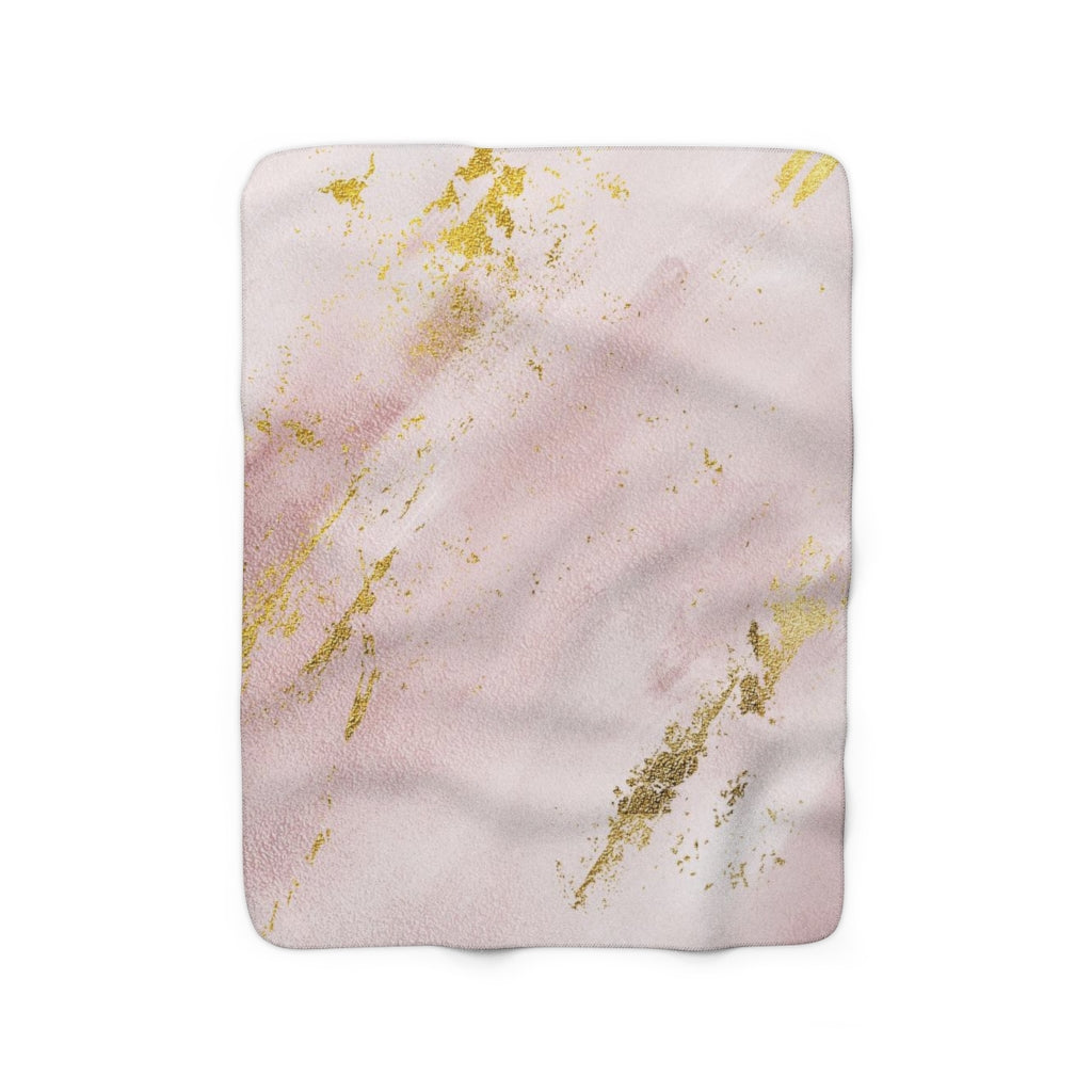 modern abstract cozy blanket