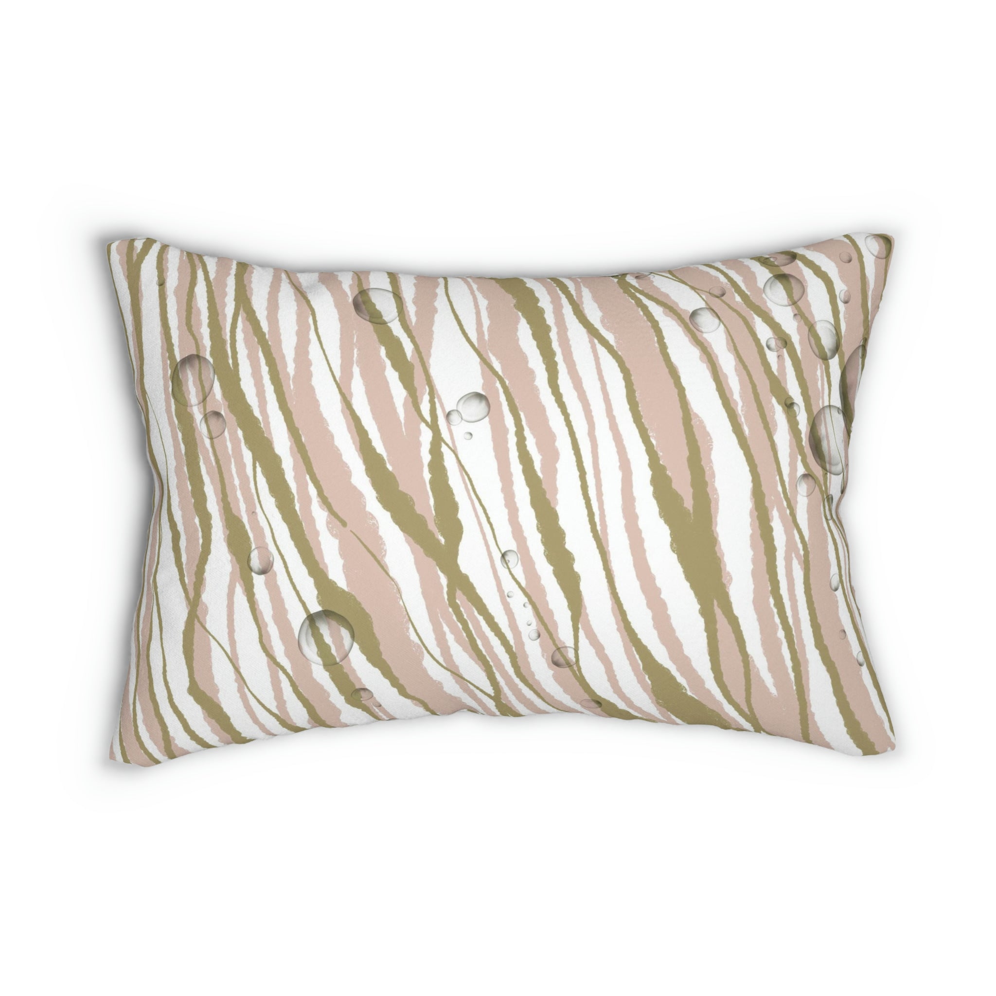 modern throw lumbar pillow with insert