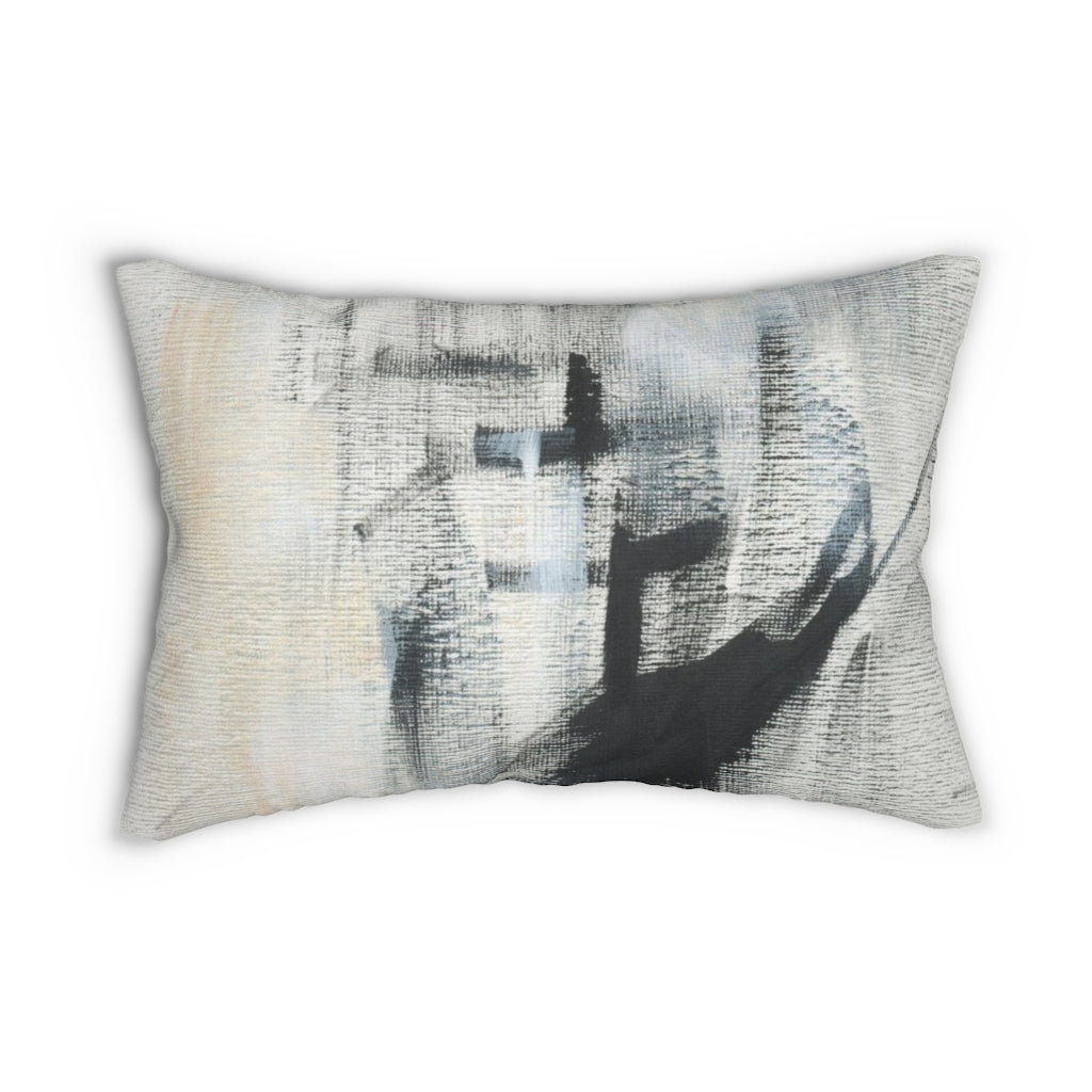 Lumbar rectangle throw pillow