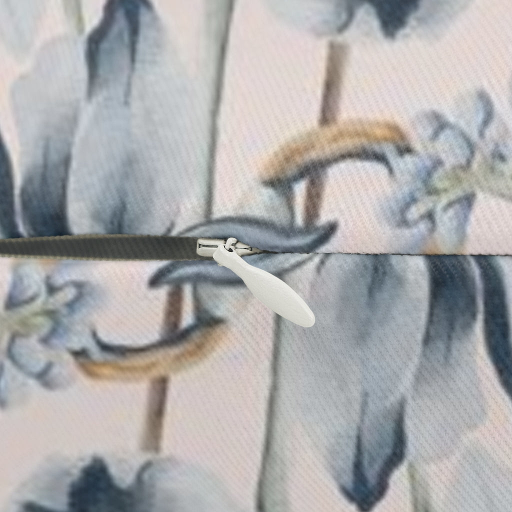 Floral Boho Lumbar Pillow | Beige Pastel Blue Green